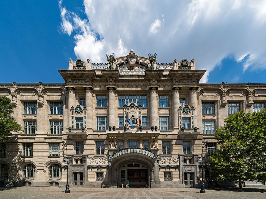 The Liszt Academy of Music in Budapest
