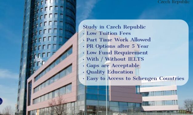 Apply studies in Czech Republic 2022