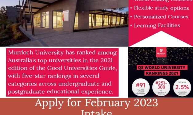 Apply in Murdoch University , Australia.