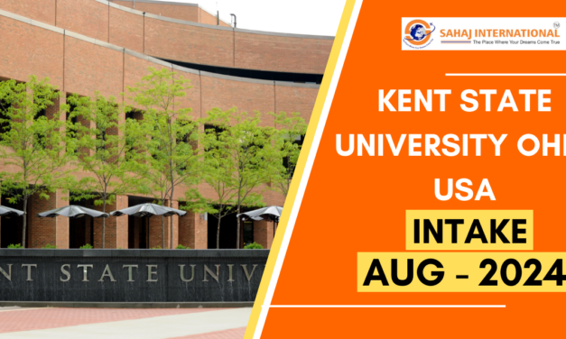 Kent State University | Study In USA | August 2024