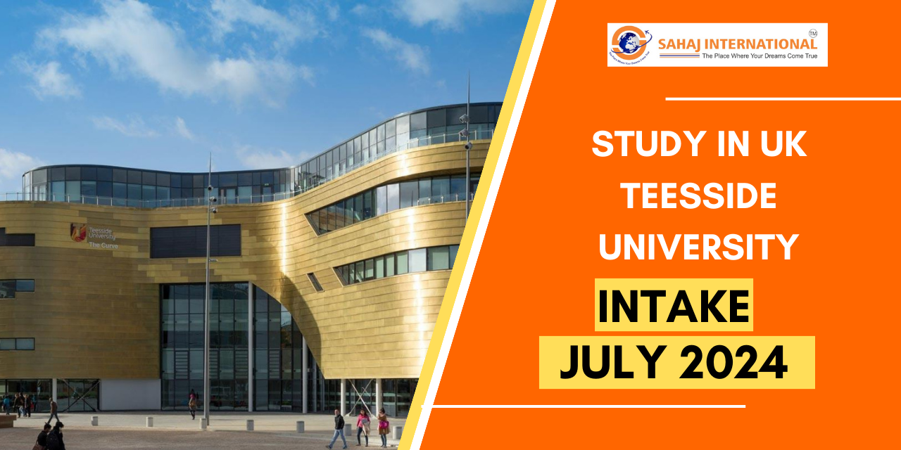 Teesside University – Make Your UK Dream True With Sahaj International