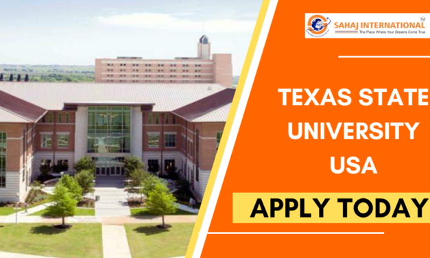 Texas State University – Study In USA With Sahaj International!