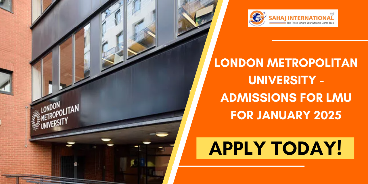 London Metropolitan University – Admissions For LMU For January 2025