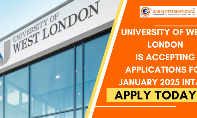 University Of West London Is Accepting Applications For January 2025 Intake