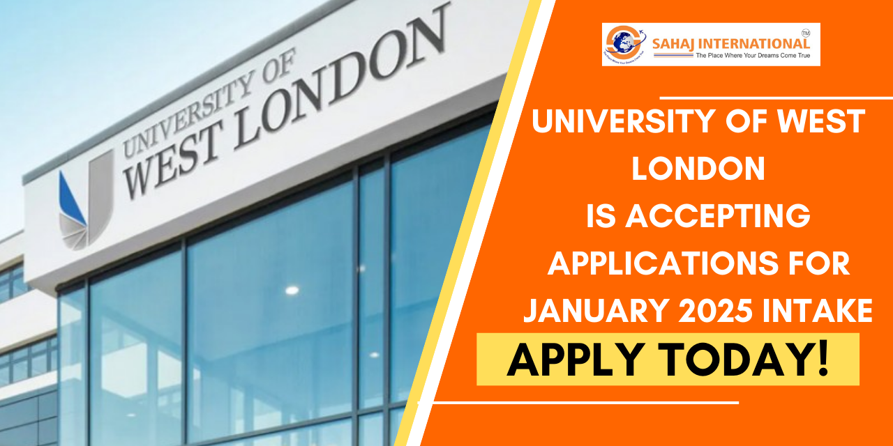 University Of West London Is Accepting Applications For January 2025 Intake