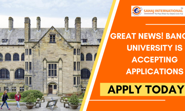 Great News! Bangor University Is Accepting Applications