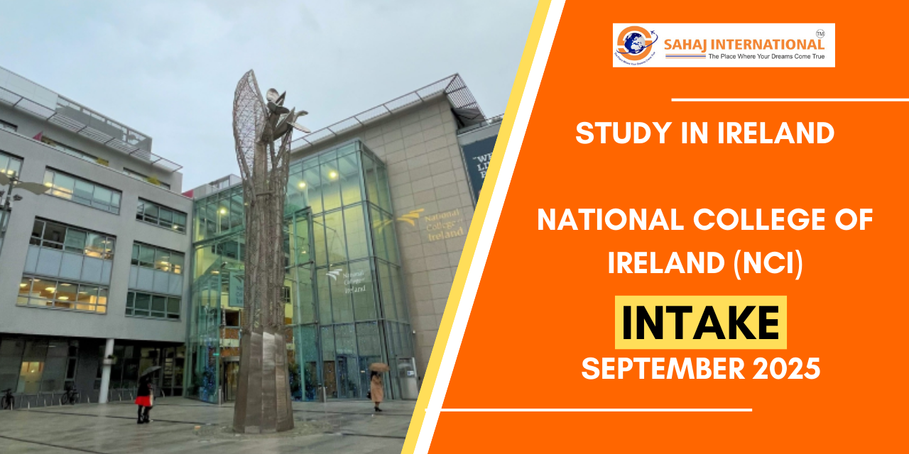 Study in Ireland: Apply to National College of Ireland (NCI) for September 2025 Intake