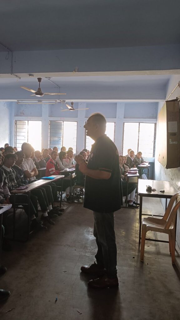 Study Abroad Seminar at Vidyakunj High School